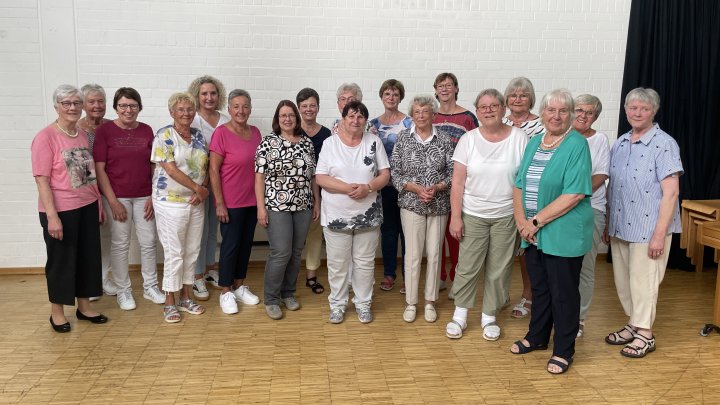 Bei den Frauen in St. Martinus wurden kürzlich 40 Mitglieder für jahrelange Mitgliedschaft geehrt.