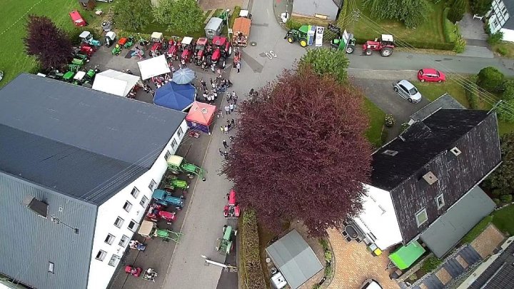 Ein buntes Trecker-Spektakel gibt es wieder am Samstag, 19. Juli, rund um die Schützenhalle in...