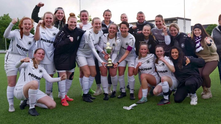 Die Frauen des SC Drolshagen gewannen in der Saison unter anderem den Kreispokal.