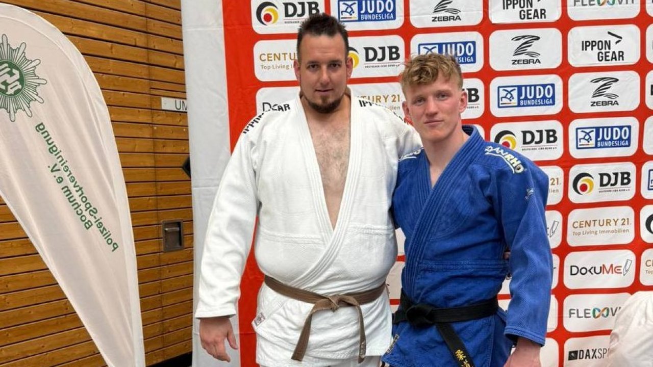 Zwei Attendorner Judoka nahmen an den Ü30-Deutschen Meisterschaften teil. von privat