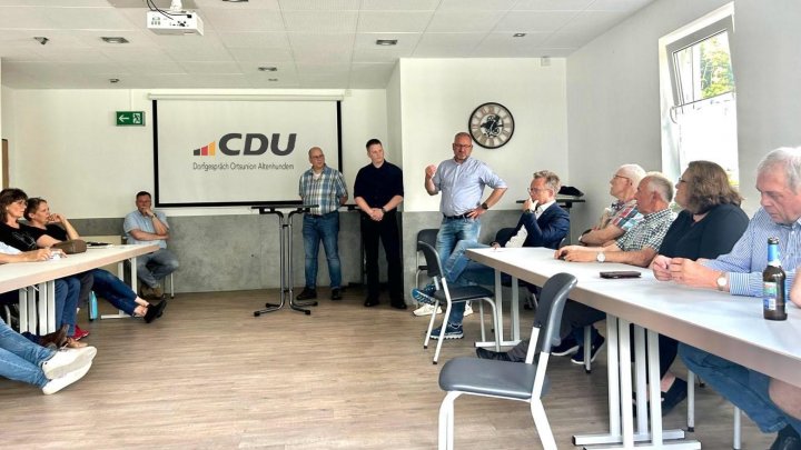 Die CDU-Ortsunion Altenhundem hatte zu ihrem ersten Bürgertreff eingeladen.