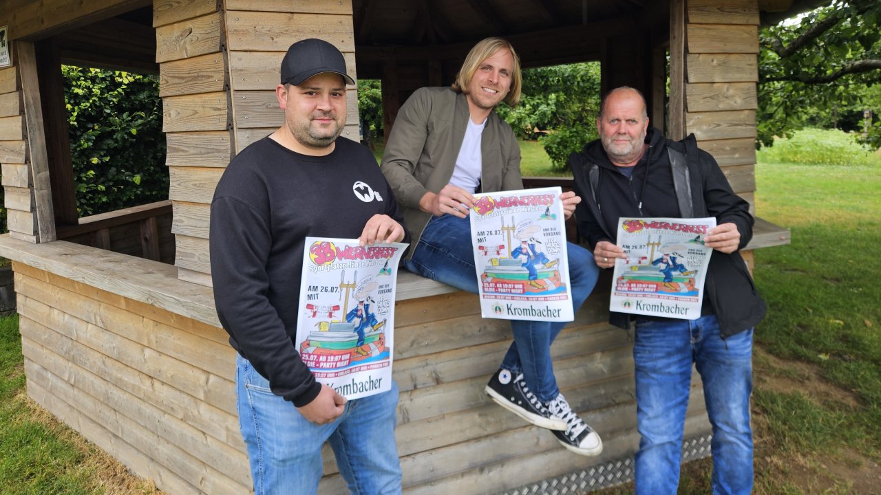 Die Wernerschaft freut sich wieder auf zwei Tage „Kesseln für'n guten Zweck“ in Hünsborn. von privat