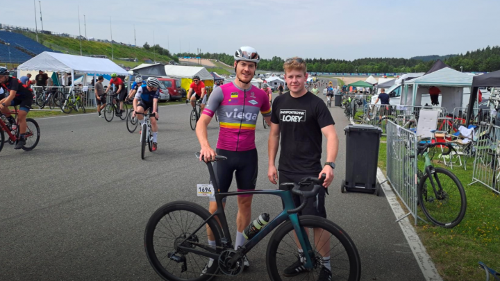 Alexander Koch nahm für den TV Attendorn beim „Rad am Ring“ teil.