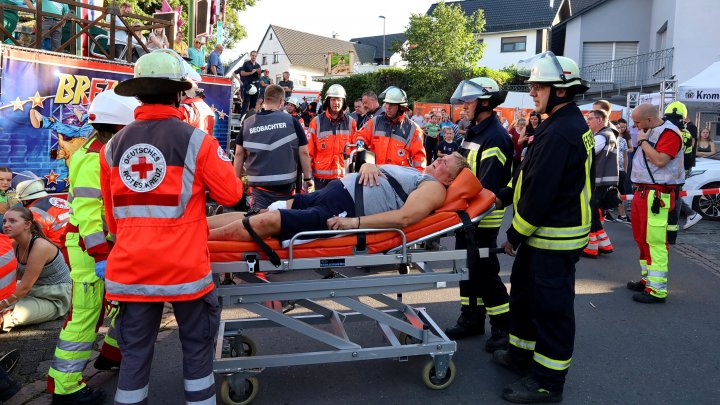 Archivfoto: Das Sicherheitskonzept der Wendener Kirmes wird erprobt.