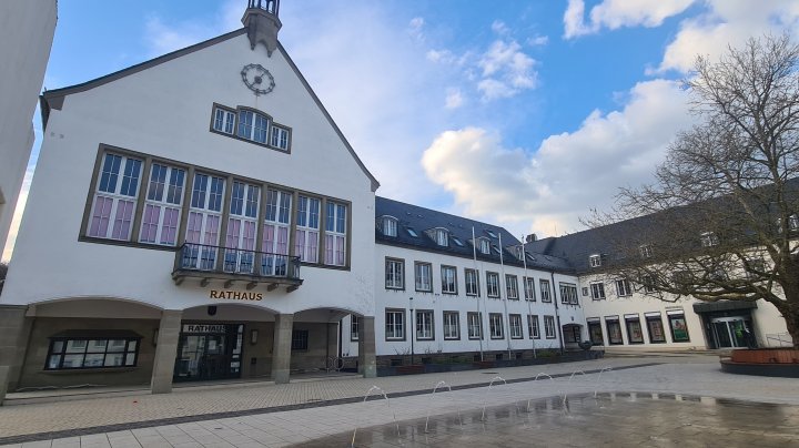 Das Rathaus in Attendorn.