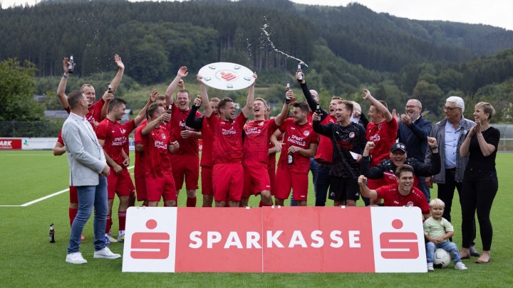 RW Ostentrop-Schönholthausen gewinnt Gemeindepokal Finnentrop