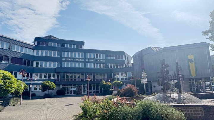 Das Rathaus der Stadt Lennestadt in Altenhundem.
