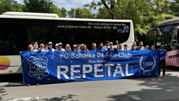 Schalke Fanclub Blau-Weiss Repetal bietet Schalke Fanclub Blau-Weiss Repetal bietet