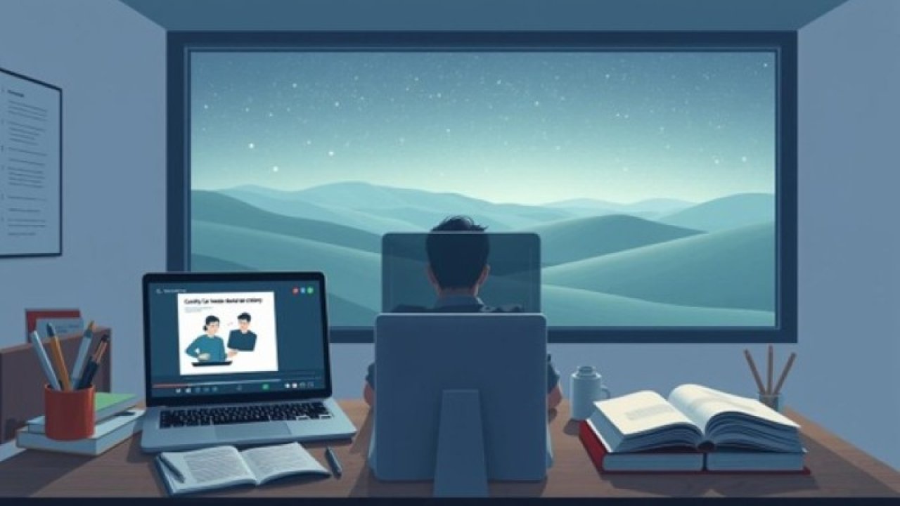 Theorieunterricht online wird immer wichtiger. Deshalb müssen  Datenschutzrichtlinien ernst genommen werden, die die Privatsphäre der Studierenden schützen. von KI-generiert (Chat GPT)