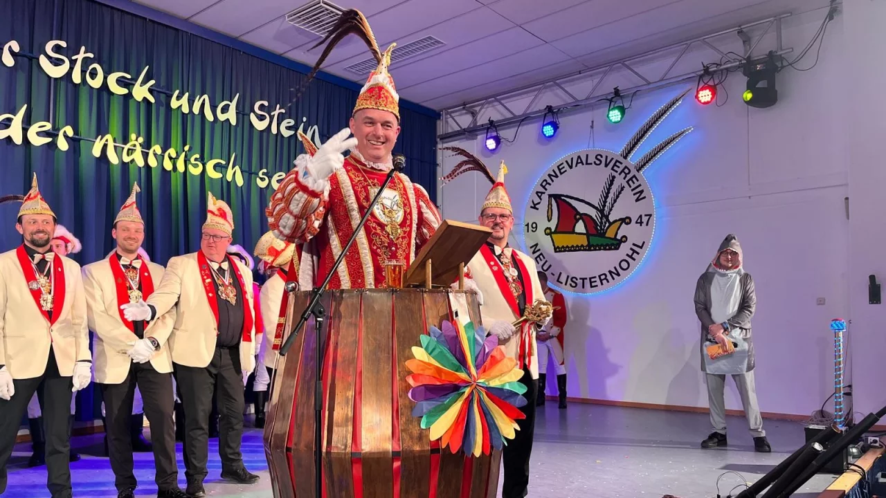 Der neue Neu-Listernohler Prinz Torsten Willmes. von Ralf Giermann