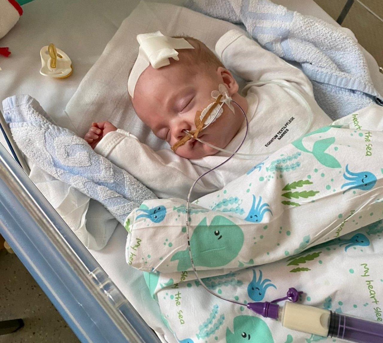 Estelle wurde in der 25. Schwangerschaftswoche mit nur 740 Gramm geboren. Die ersten Wochen waren sehr kritisch, da sie ohne Lungenreife auf die Welt kam. von privat