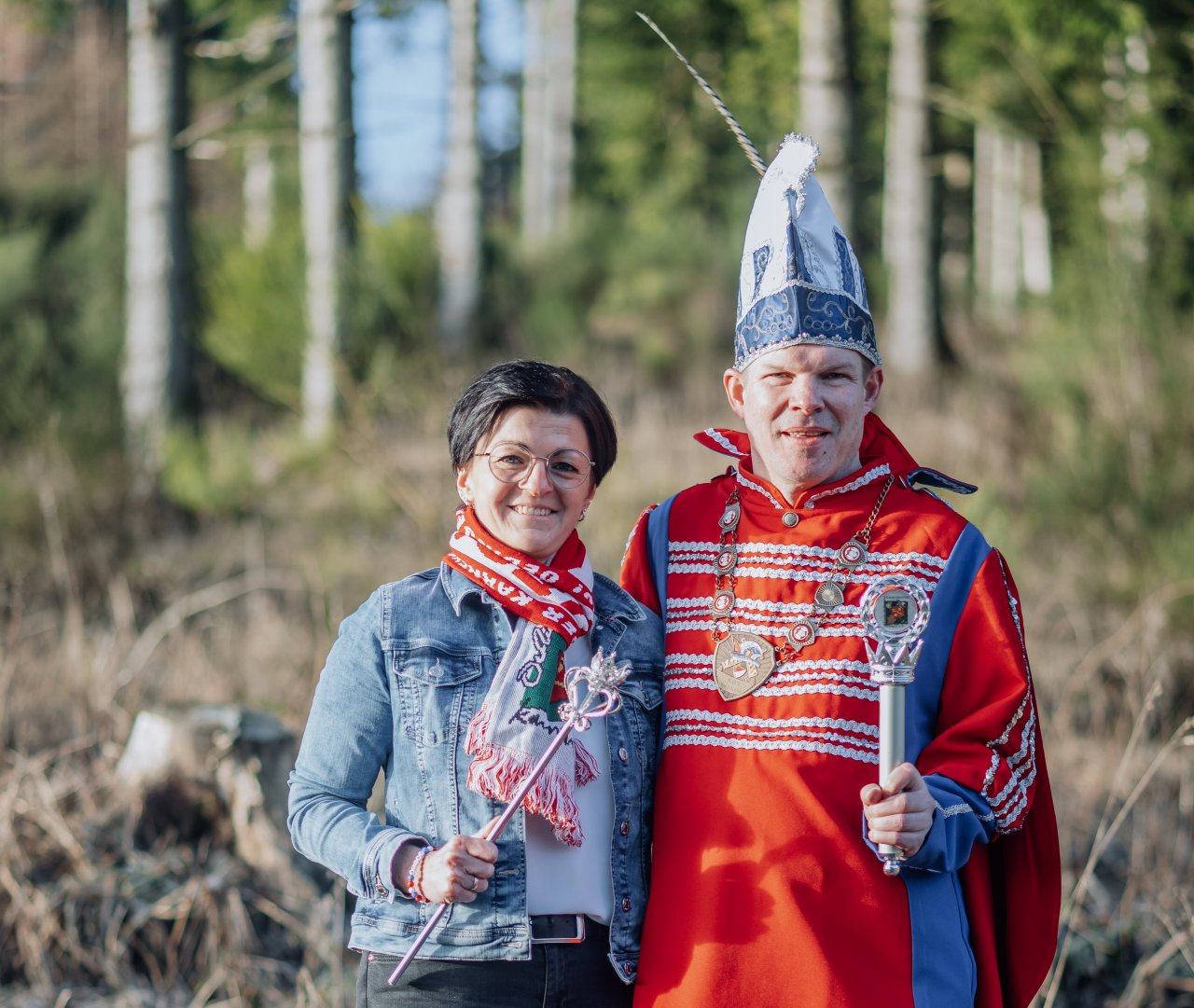 Die neuen Tollitäten stehen seit Samstag, 10. Januar, in Oedingen fest. von privat