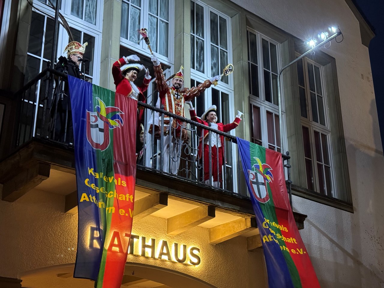 Benedikt I. (Raspovic) regiert seit Donnerstagabend das Attendorner Narrenvolk. von Catriona Rath