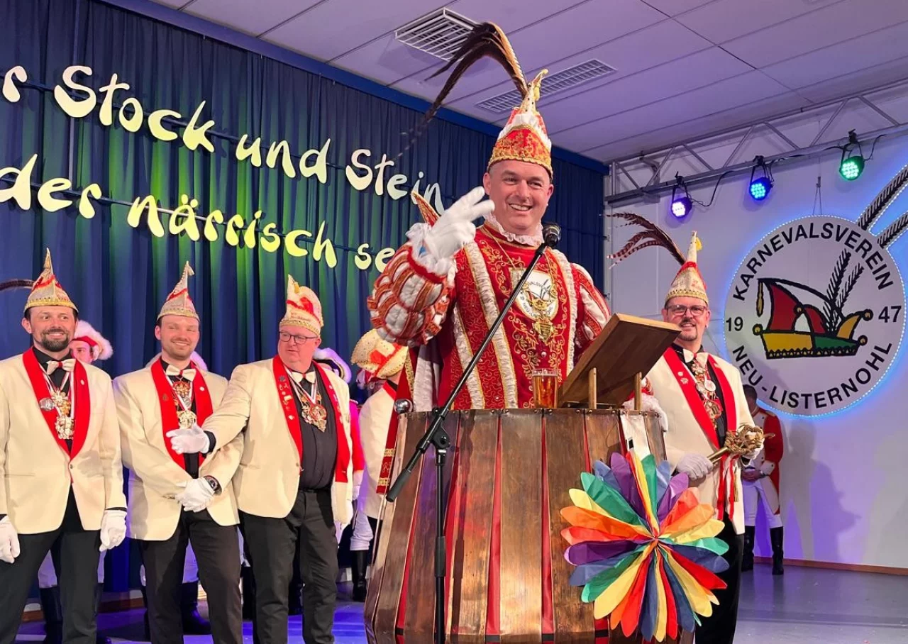 Der neue Neu-Listernohler Prinz Torsten Willmes. von Ralf Giermann