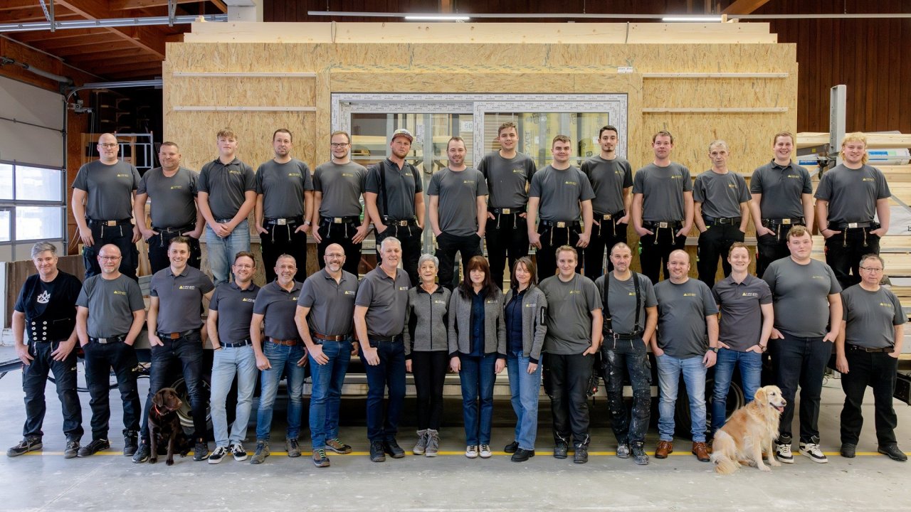 Das Team von Häner Zimmerei und Hausbau von Katharina Hein