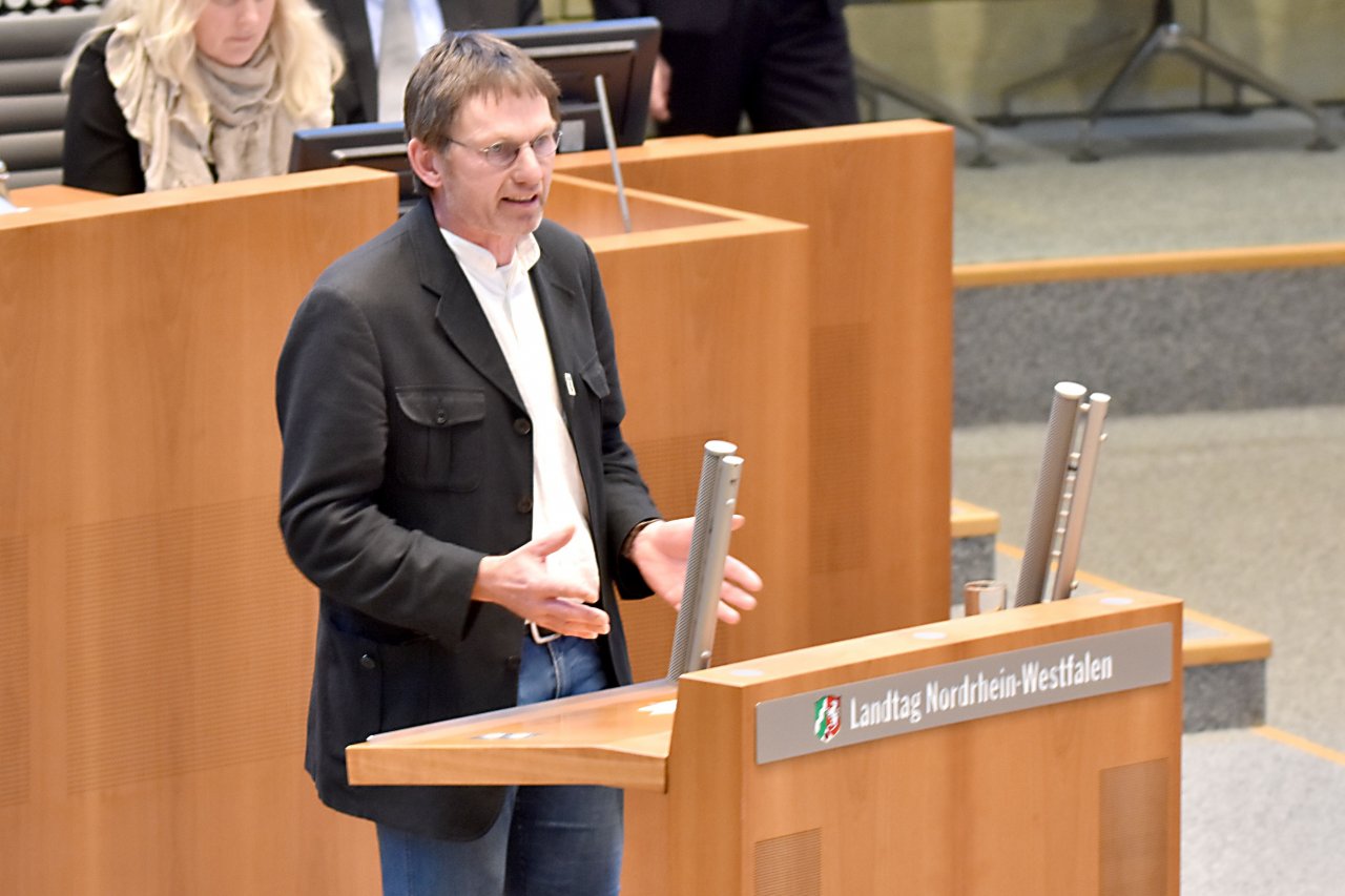 Dr. Gregor Kaiser, Landtagsabgeordneter der Grünen aus Lennestadt. von Guido von Wiecken