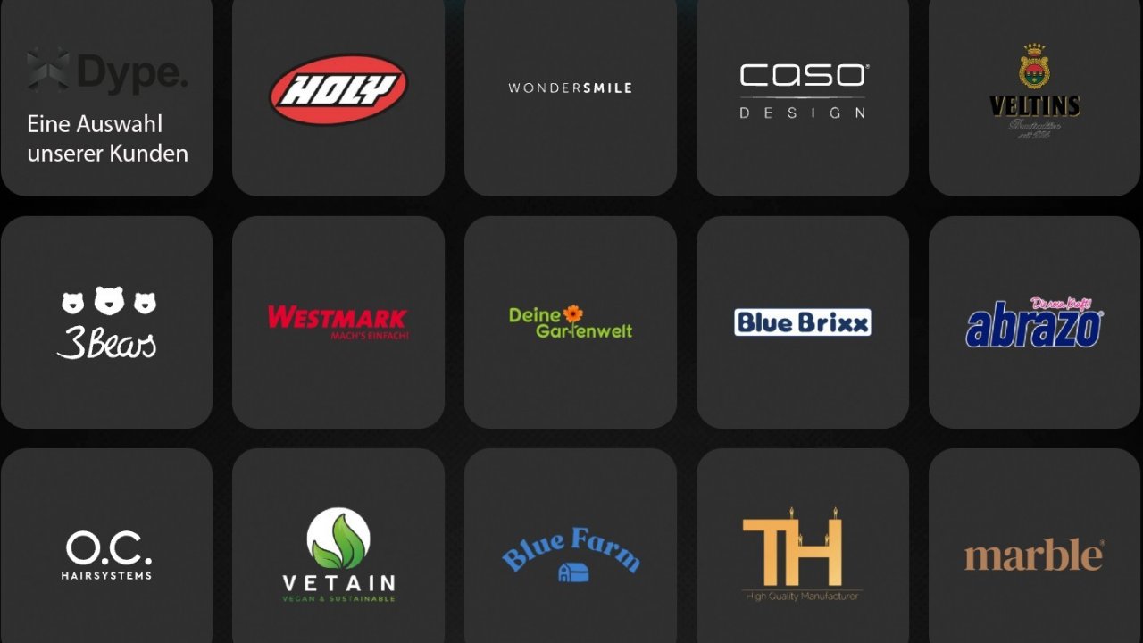 Dype begleitet regionale Marken als lokaler Partner bei ihrer Entwicklung. von Dype