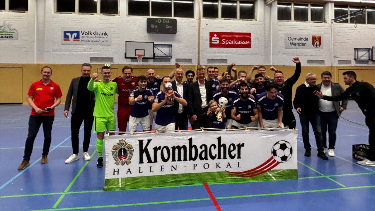 Der SC Drolshagen hat das Kreishallenmasters in Wenden gewonnen. von Hartmut Poggel