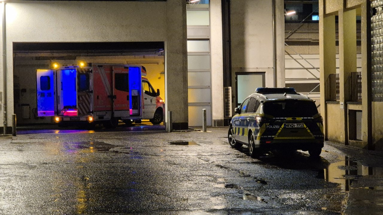 Eine Bedrohungslage hat es am Dienstagabend, 27. Januar, in Olpe gegeben. von Kai Osthoff
