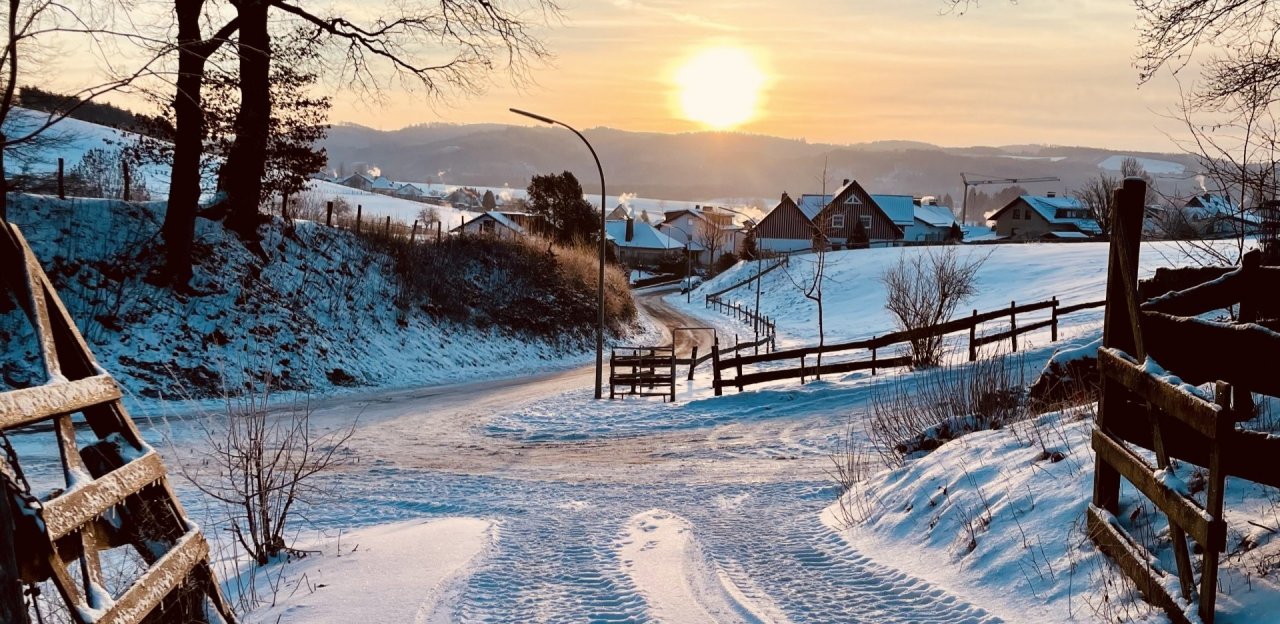 Winter in Ostentrop. von Claudia Wichtmann