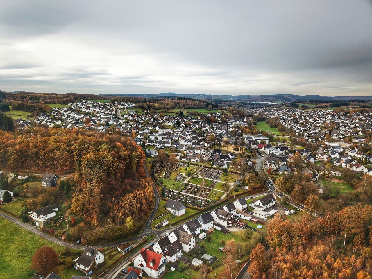 Luftbild von Wenden. von Nils Dinkel