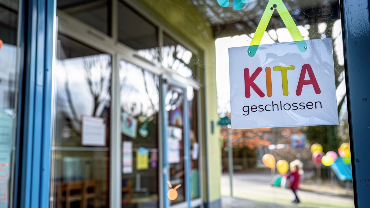 Wenn zu wenige Mitarbeiter vor Ort sind, heißt die letzte Konsequenz immer öfter: Gruppen müssen geschlossen, Betreuungszeiten gekürzt werden. von Adobe Stock
