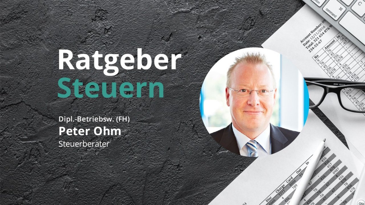 Dipl. -Betriebswirt und Steuerberater Peter Ohm von Grafik: LokalPlus