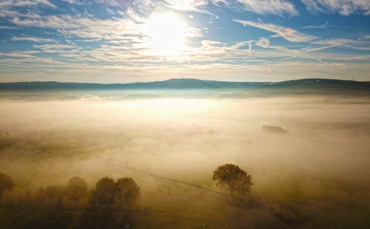 Iseringhausen im Nebel
