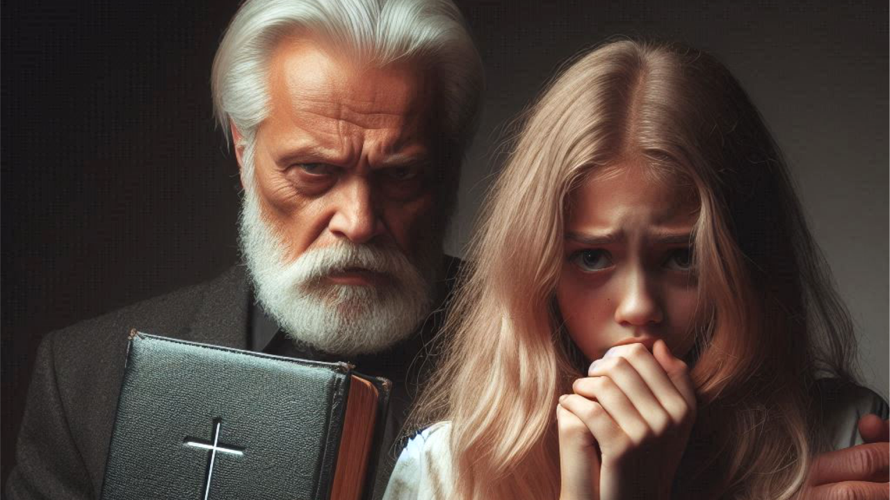 Symbolfoto Missbrauch durch Geistliche (KI-generiert) von Pixabay.com (mit KI erstellt)
