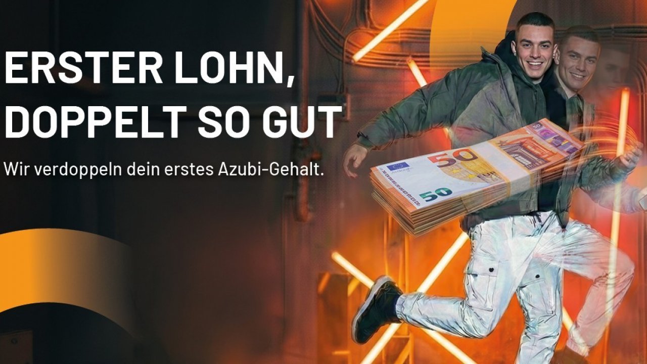 Noch bis 30. April haben angehende Azubis die Chance, die Verdopplung ihres ersten Ausbildungsgehalts zu gewinnen. von Karriere Südwestfalen