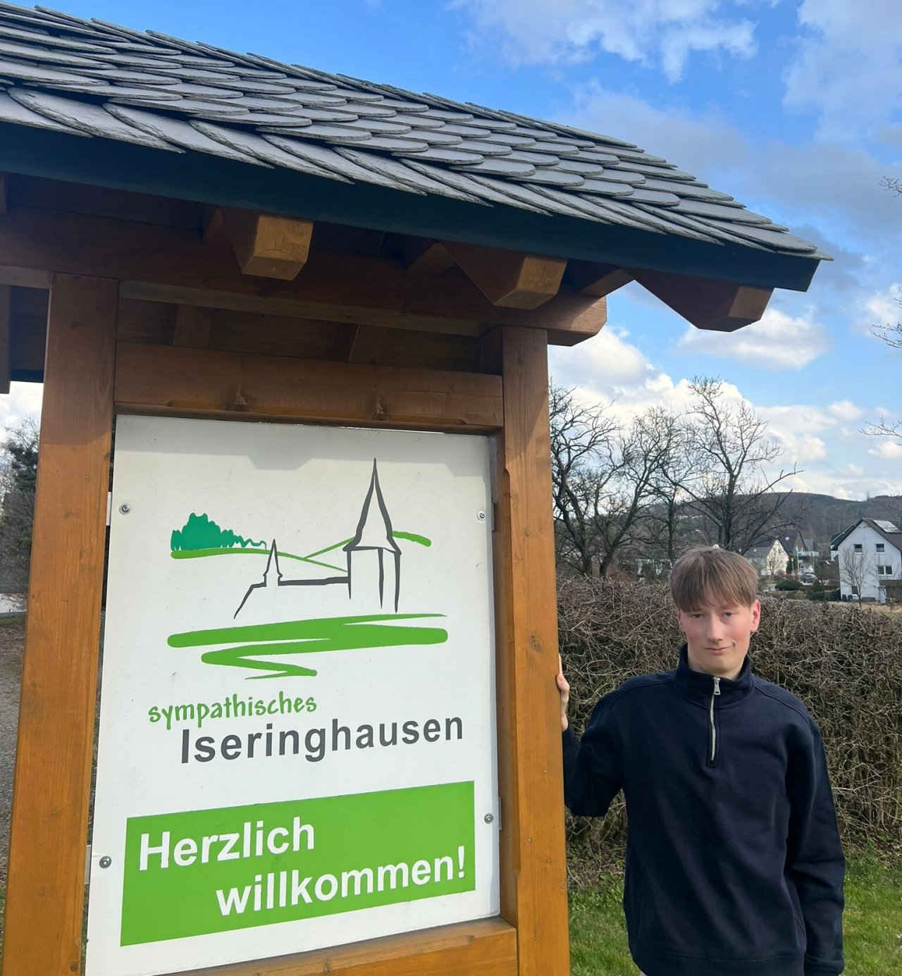 Fühlt sich wohl in seinem Heimatdorf und setzt sich für die örtlichen Belange ein: Jan Valperz aus Iseringhausen. von privat