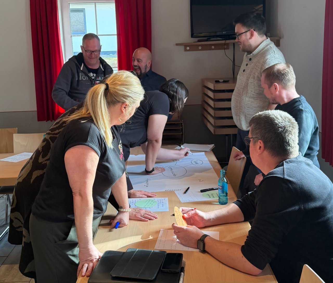 Zum Beginn der neuen Legislaturperiode hat sich die SPD-Fraktion im Attendorner Stadtrat zu einer Klausurtagung in Repe getroffen. von SPD Attendorn