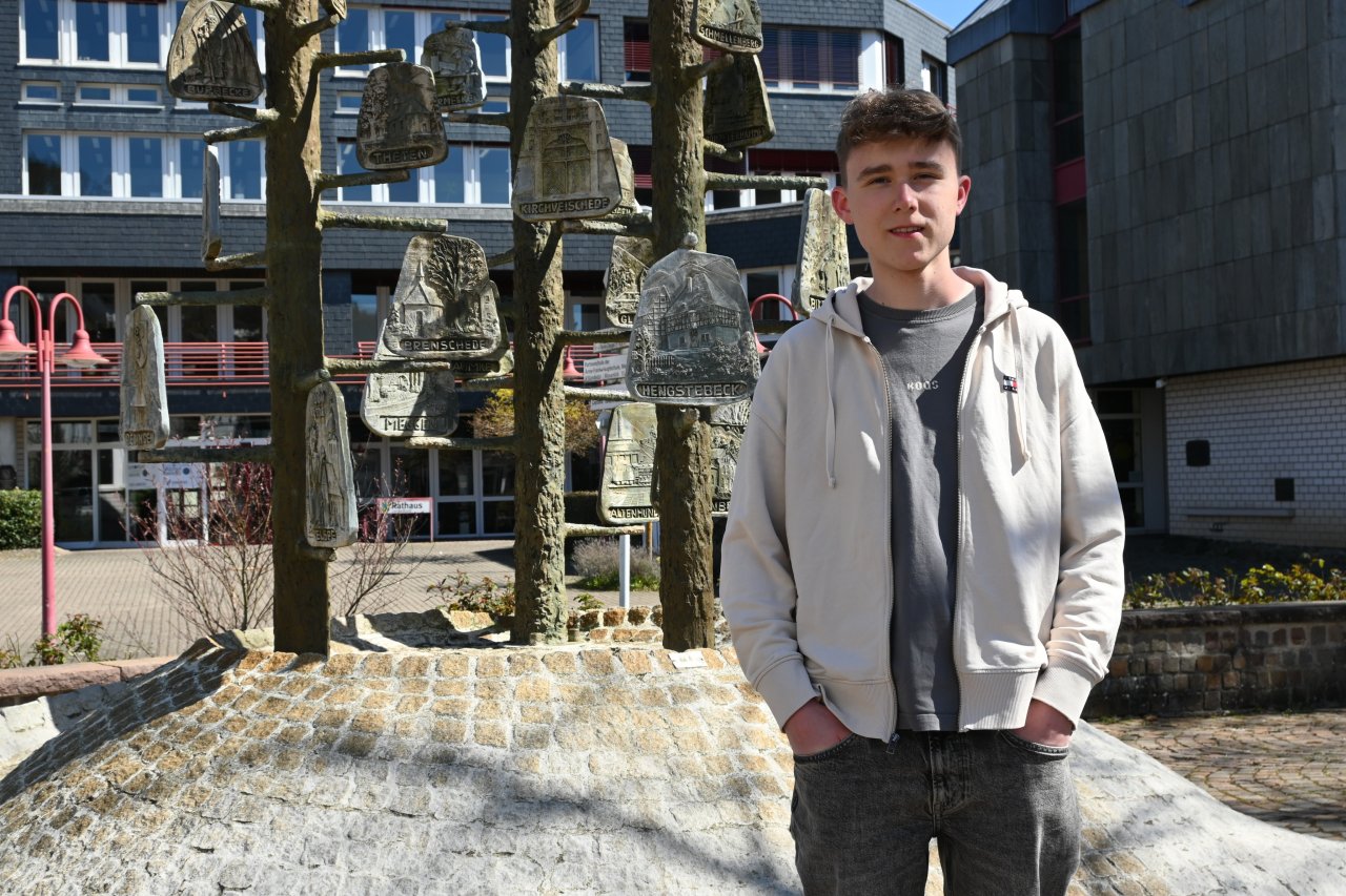 David Dommes ist seit zwei Jahren freier Mitarbeiter bei LokalPlus. von Jana Becker