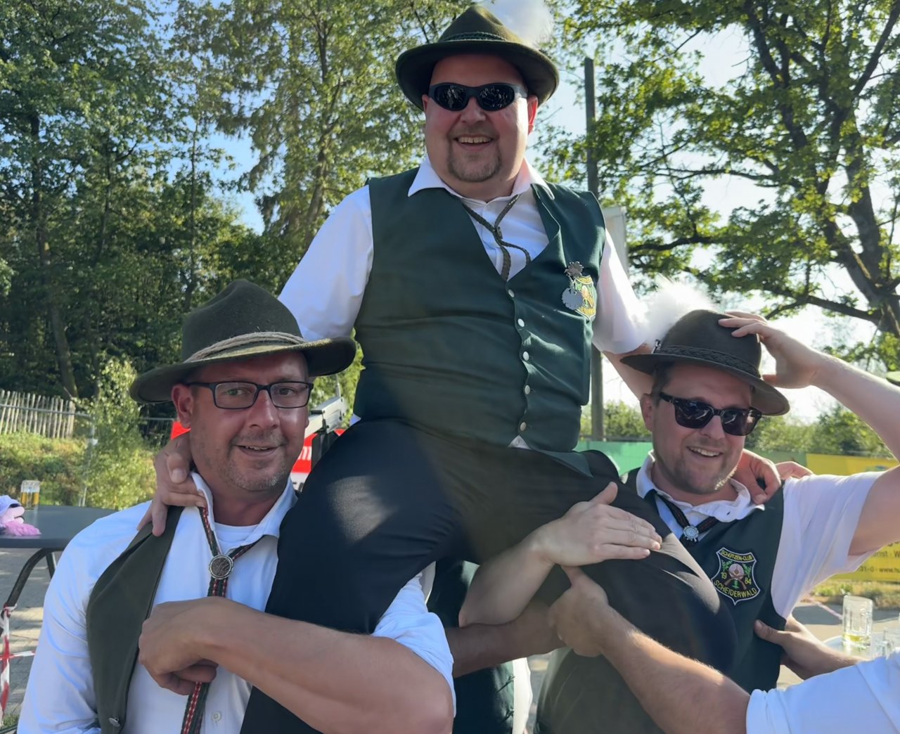 Schützenkönigspaar in Scheiderwald 2026: Maik und Silvia Valpertz. von Catriona Rath