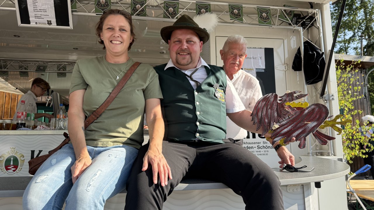 Schützenkönigspaar in Scheiderwald 2026: Maik und Silvia Valpertz. von Catriona Rath