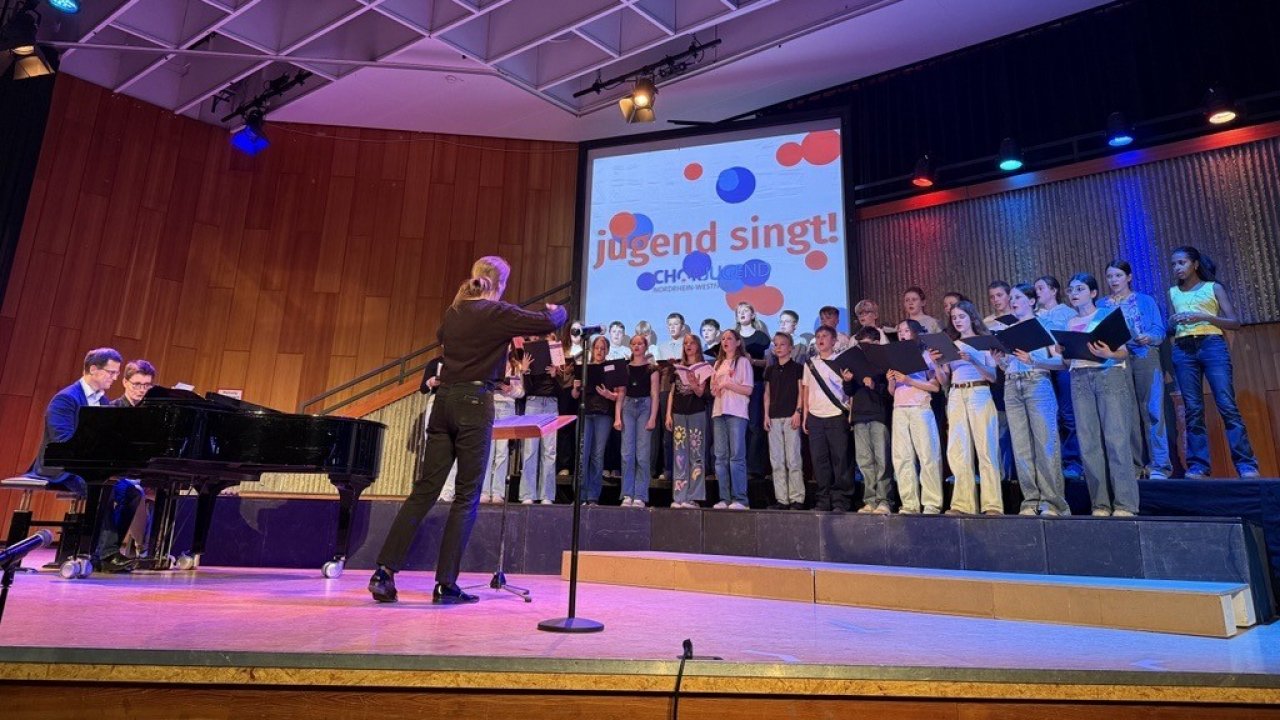 Das SGO zeigte tolle Leistungen bei ihrem Auftritt bei „Jugend singt“. von privat