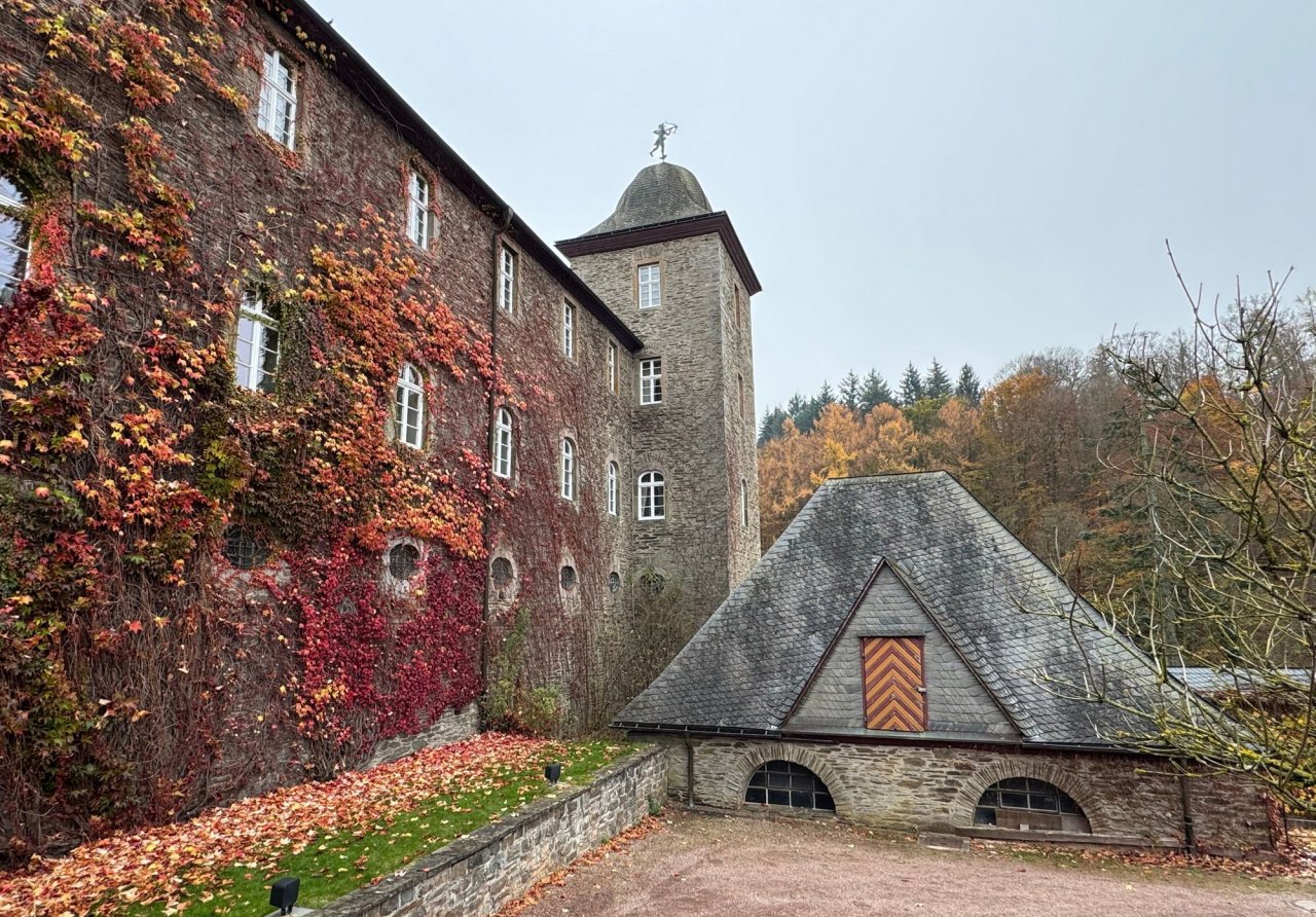 Die Burg Schnellenberg in Attendorn. von Deutsche Stiftung Denkmalschutz/Hirsch