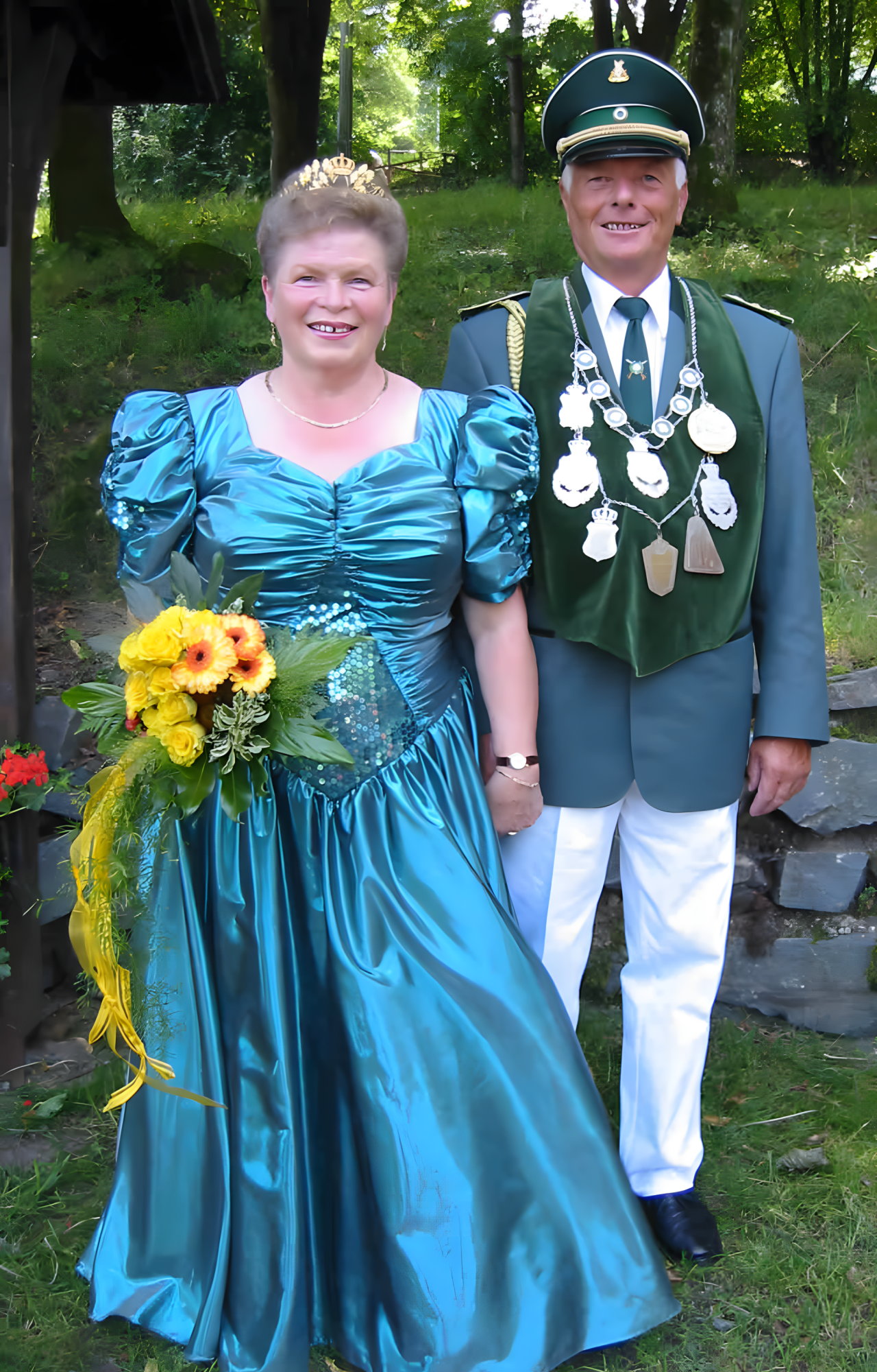 Jubelkaiserpaar Paul und Änne Solbach. von privat