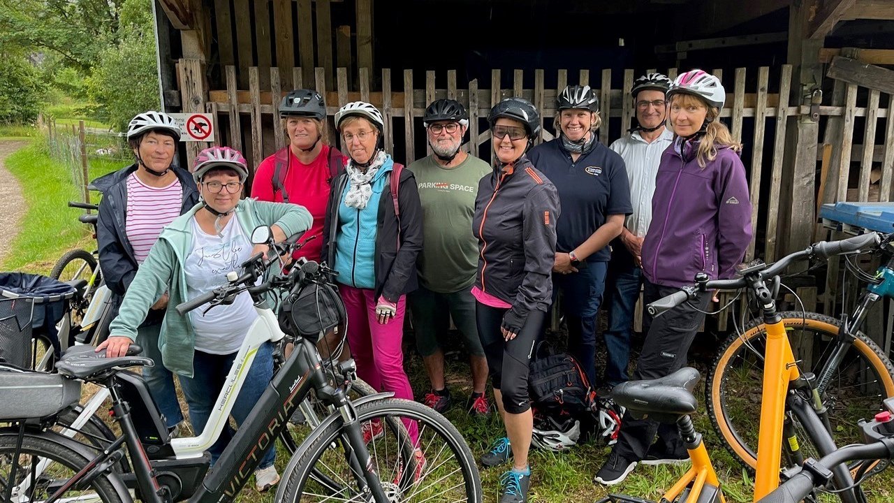 Zu einer Veranstaltung aus der Reihe „Gemeinsam statt einsam“ lädt die Kreisverkehrswacht Olpe gemeinsam mit dem Kreissportbund Olpe am Donnerstag, 23. Juli, zu einem umfassenden Pedelec- und E-Bike-Training ein. von privat