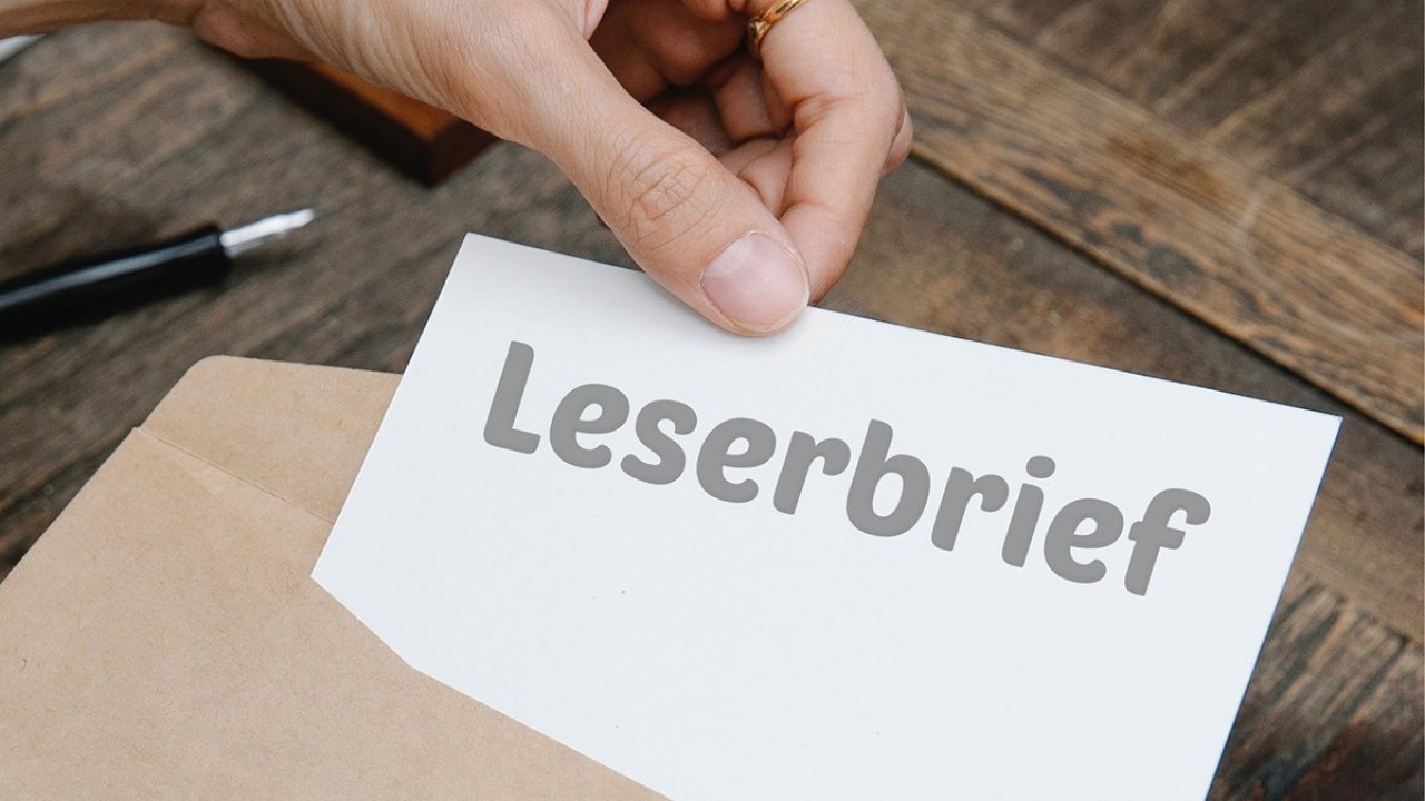 Symbolfoto Leserbrief von Grafik: Sophia Poggel