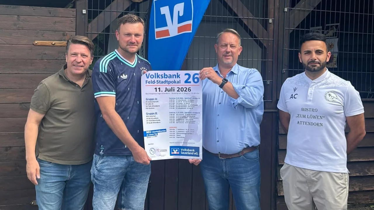 Der FC Attendorn-Schwalbenohl richtet den Attendorner Stadtpokal aus. von privat