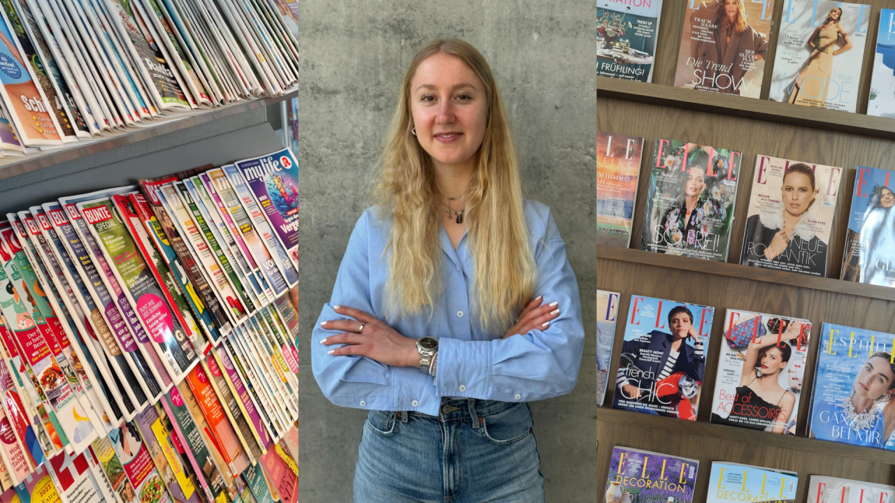 Pia Krämer, ehemalige freie Mitarbeiterin bei LokalPlus, hat in den vergangenen zwei Jahren ein Volontariat in der Burda-Journalistenschule gemacht. von Fotos: Burda-Journalistenschule / Collage: LokalPlus