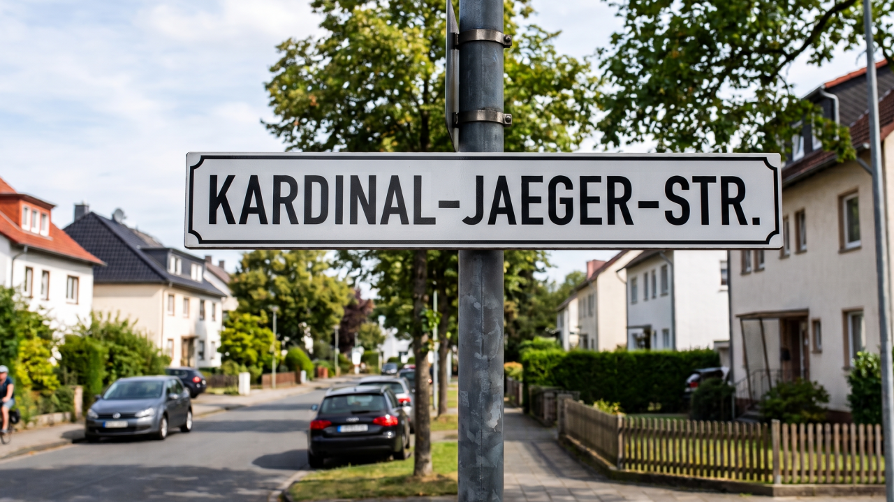 Straßenschild (Symbolfoto, KI-generiert) von Google Gemini - mit KI erstellt