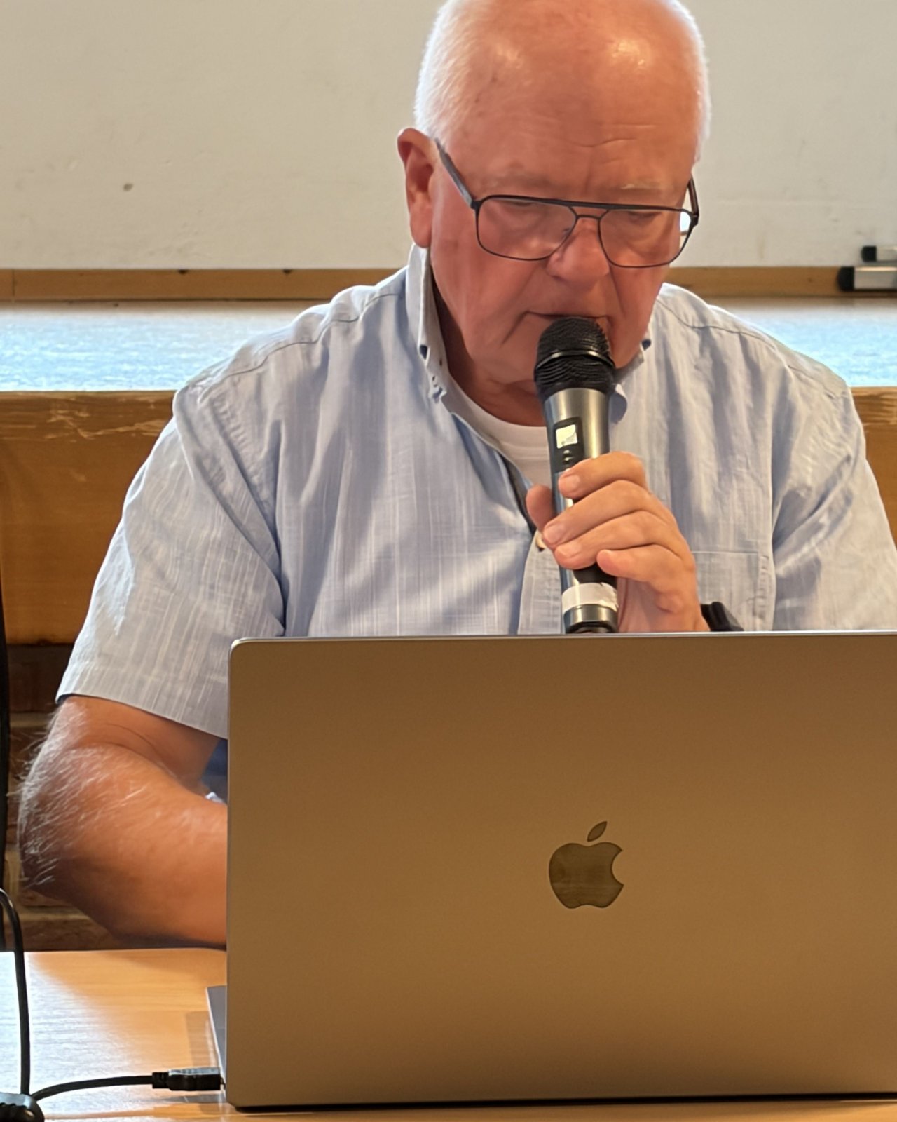 Hartmut Baßenhoff hatte über die Zukunft der Kreisliga C nichts Gutes zu berichten. von Hartmut Poggel