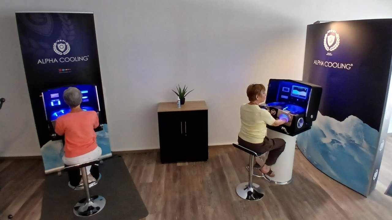 Mit Alpha Cooling® Professional bietet Cool Point in Lennestadt eine moderne Kälteanwendung an. von privat