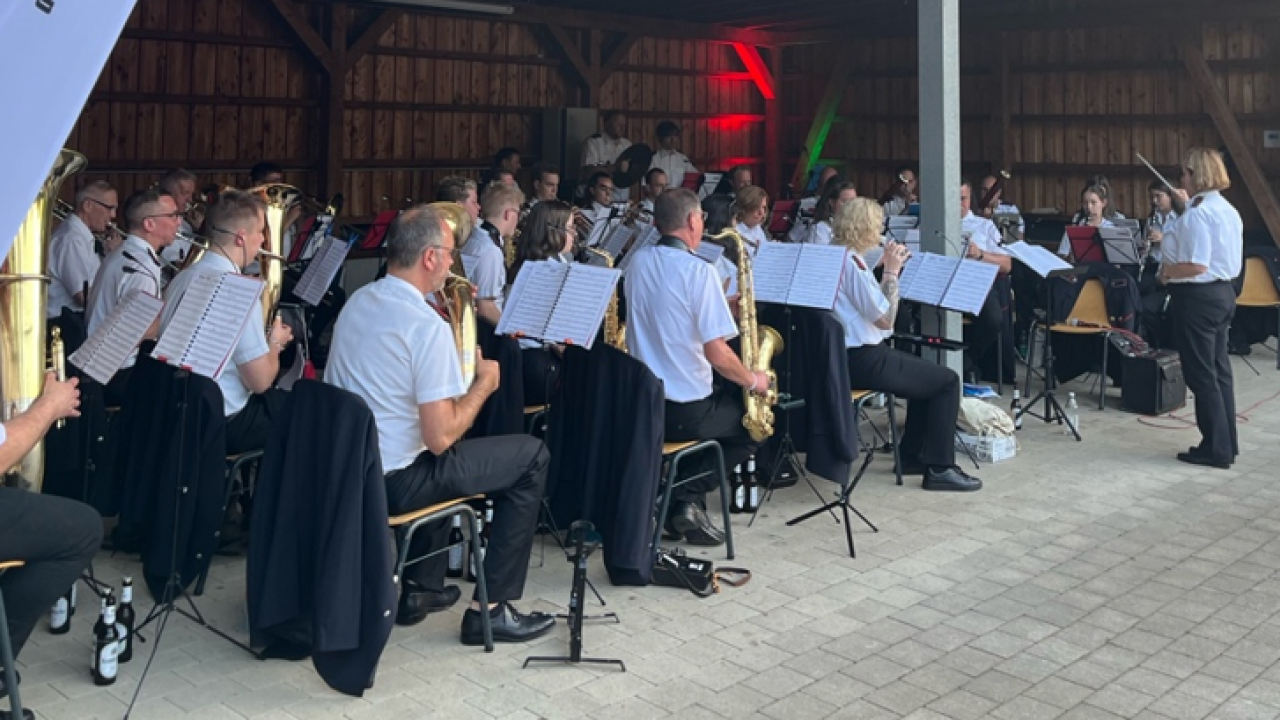 Der Musikzug Wenden beim Serenaden-Konzert im vergangenen Jahr. von privat