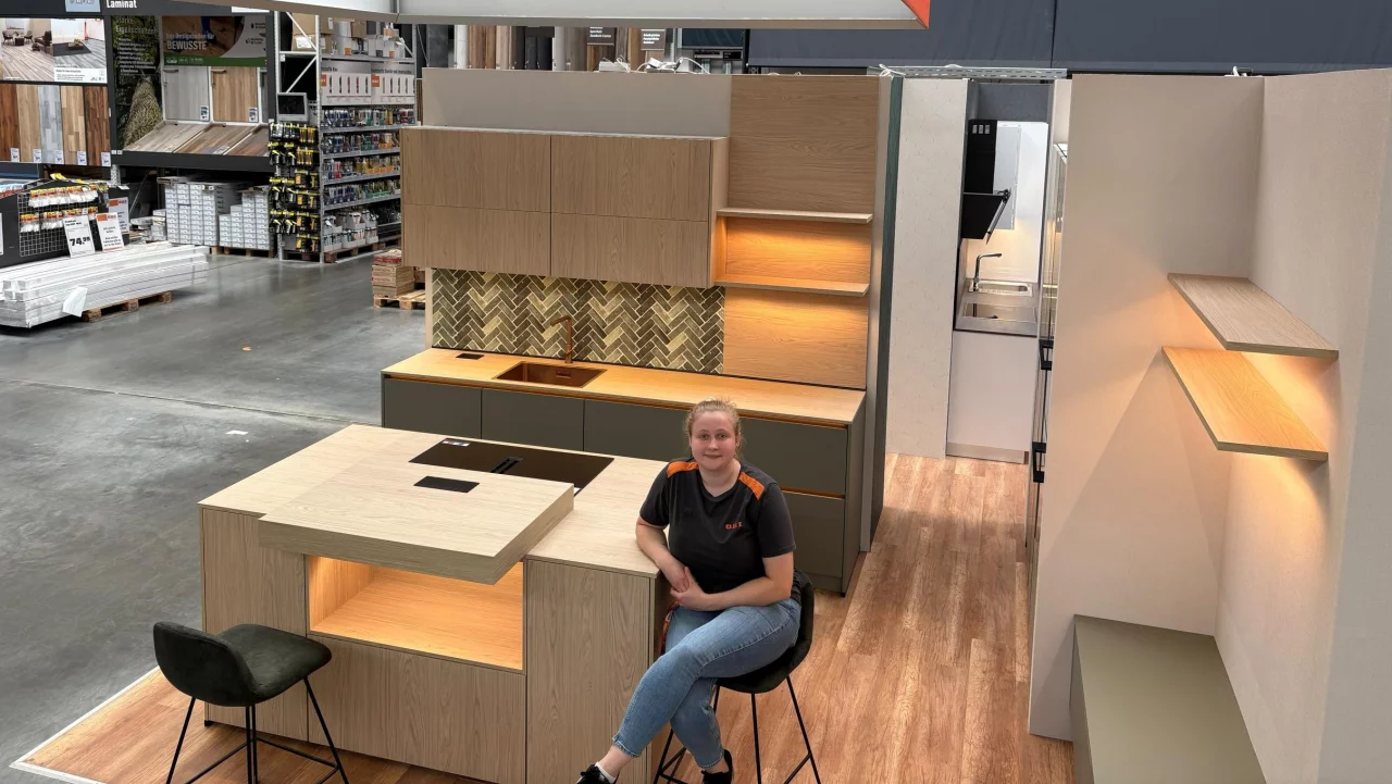 Im Olper OBI können Kunden jetzt ihre neue Küche planen lassen. von OBI