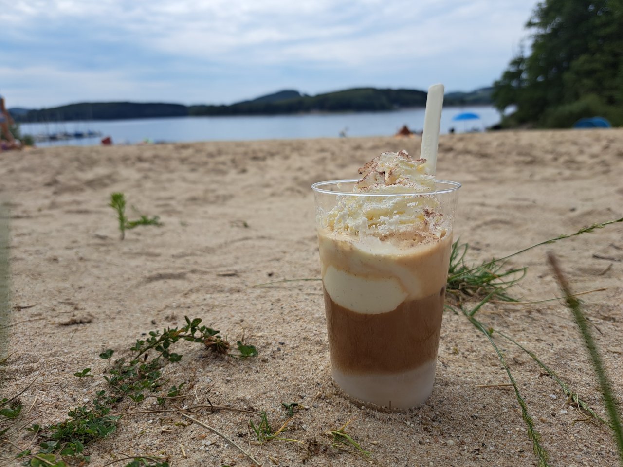 Urlaubsfeeling und tolle Aussichten an der Waldenburger Bucht. von Jana Becker