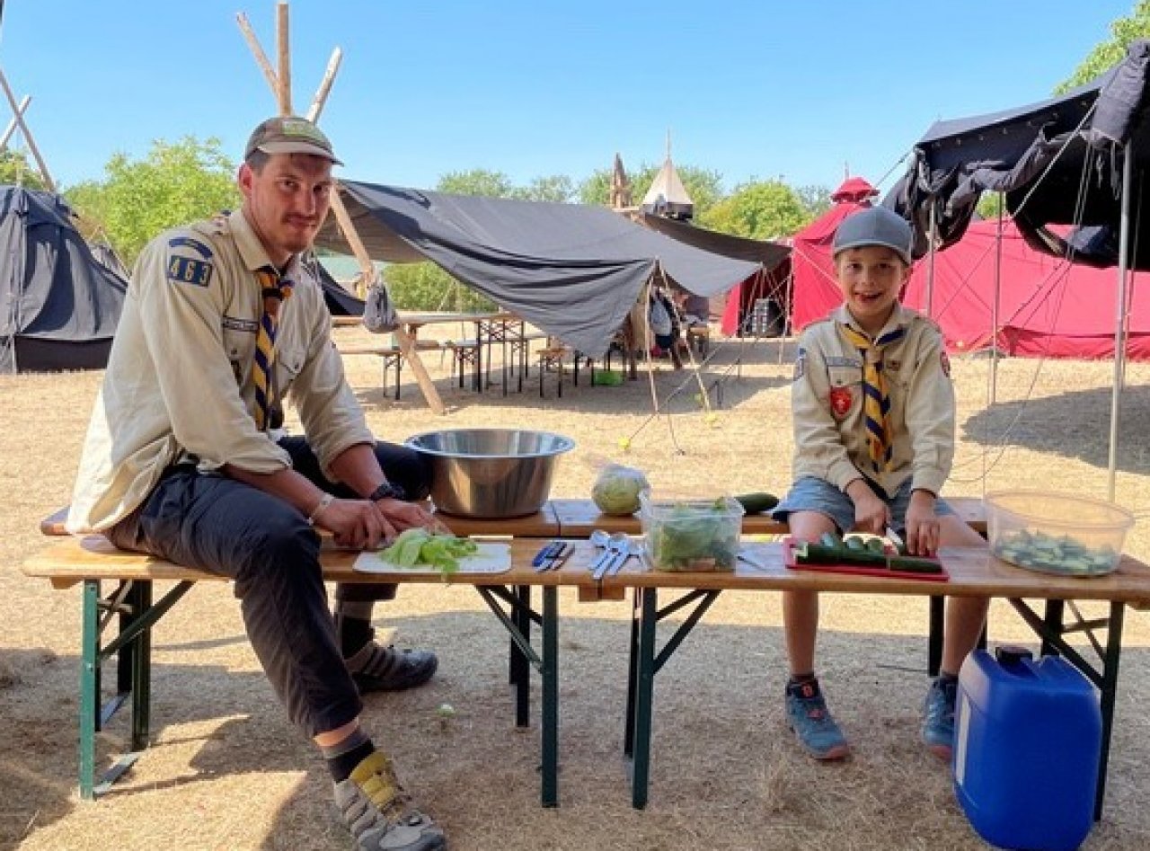 Die Pfadfindergruppe Royal Rangers nimmt wieder neue Kinder auf. von privat