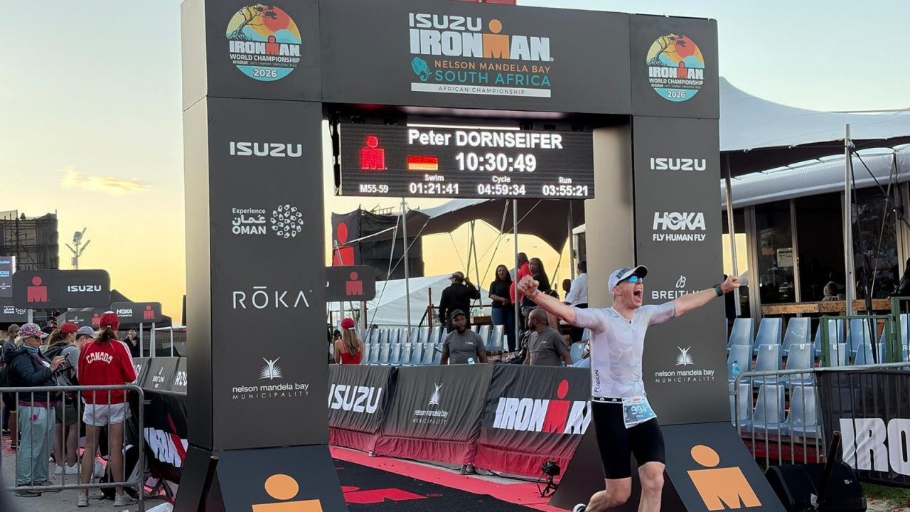 Für Peter Dornseifer ging beim Triathlon in Südafrika ein Traum in Erfüllung. von Ski-Club Olpe